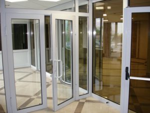 Алюминиевая дверь 600×2000 мм. GFTD8204