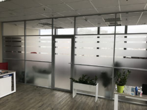 Теплая алюминиевая перегородка GFTD608